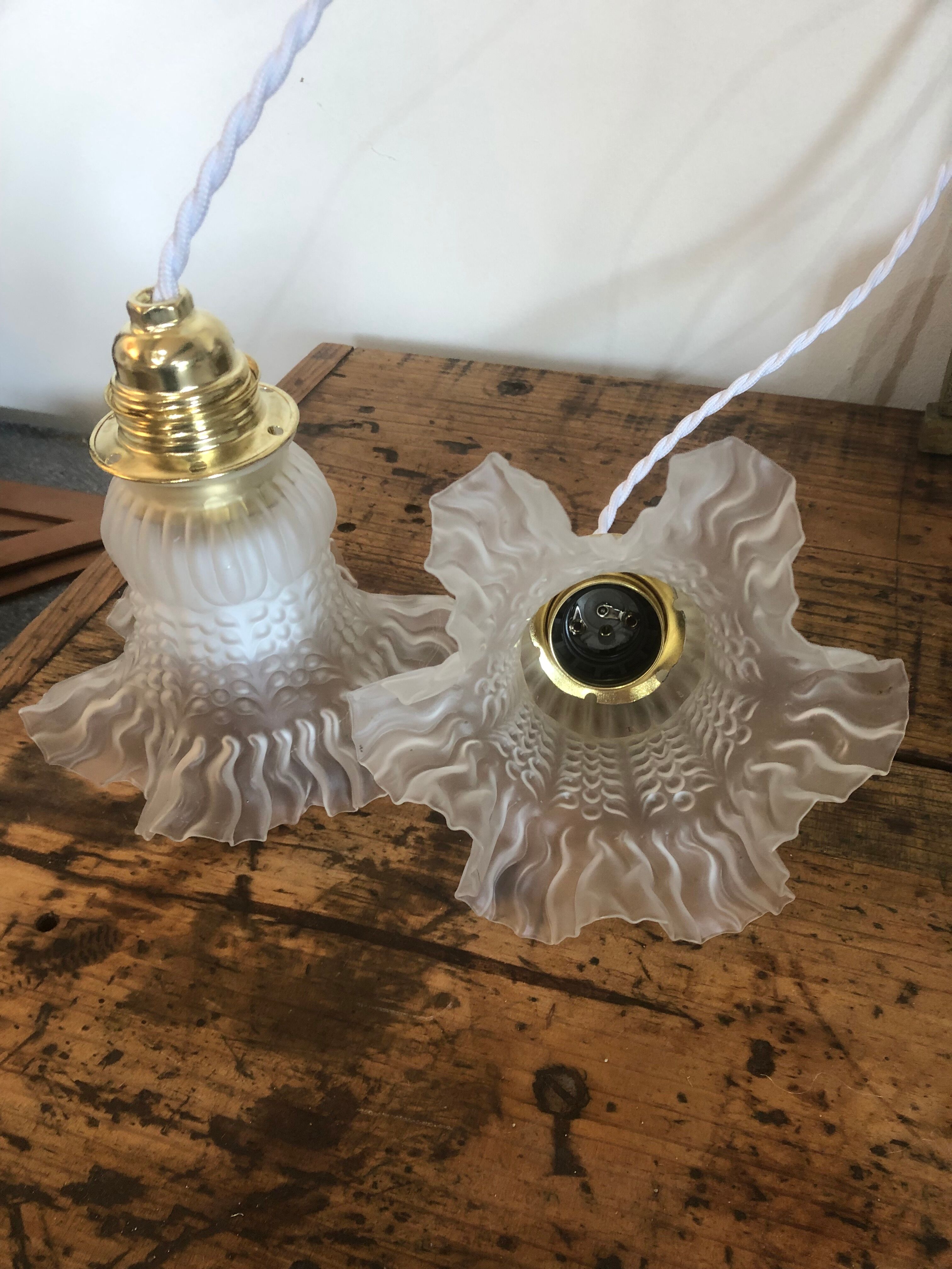 Pair of vintage tulip walkmen