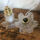 Paire de baladeuses tulipe vintage