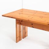 Dining table designed by Silvio Coppola for Fratelli Montina. Italy, 1970s