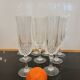 9 crystal champagne flutes from Arques model Longchamp