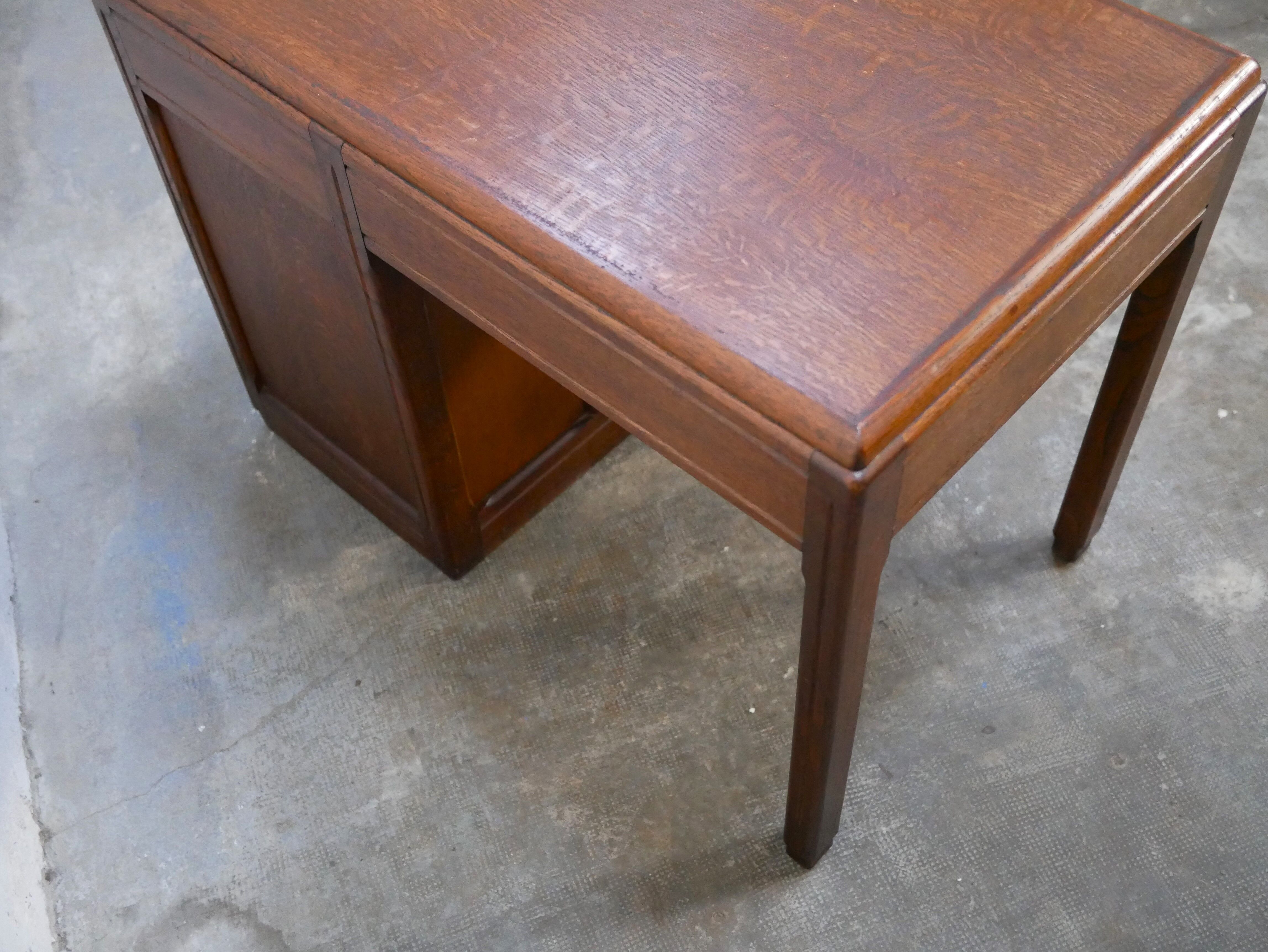 Vintage oak desk