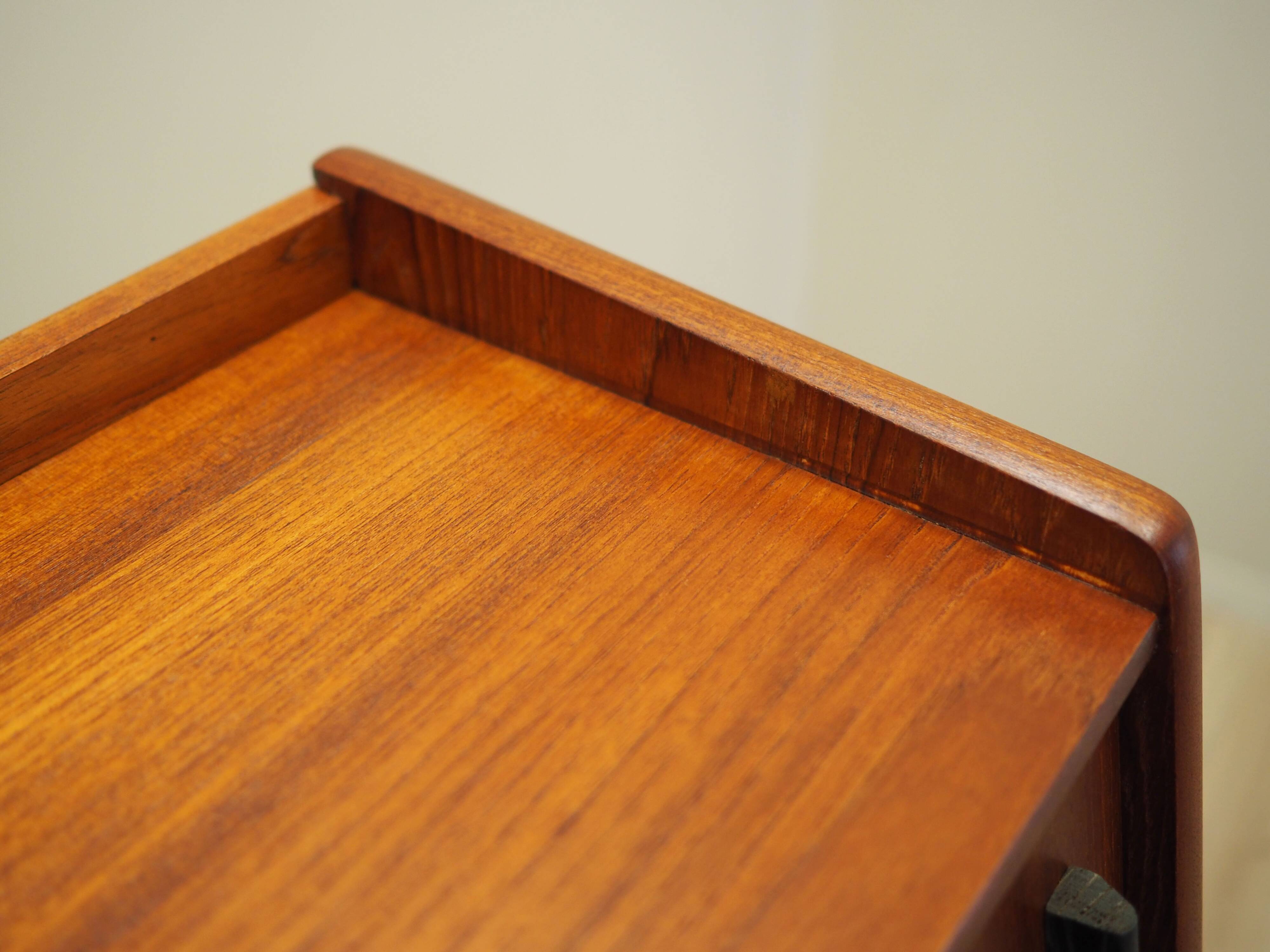 Teak secretary, Danish design, 1970s, production: Denmark