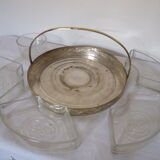 Art Nouveau aperitif service tray