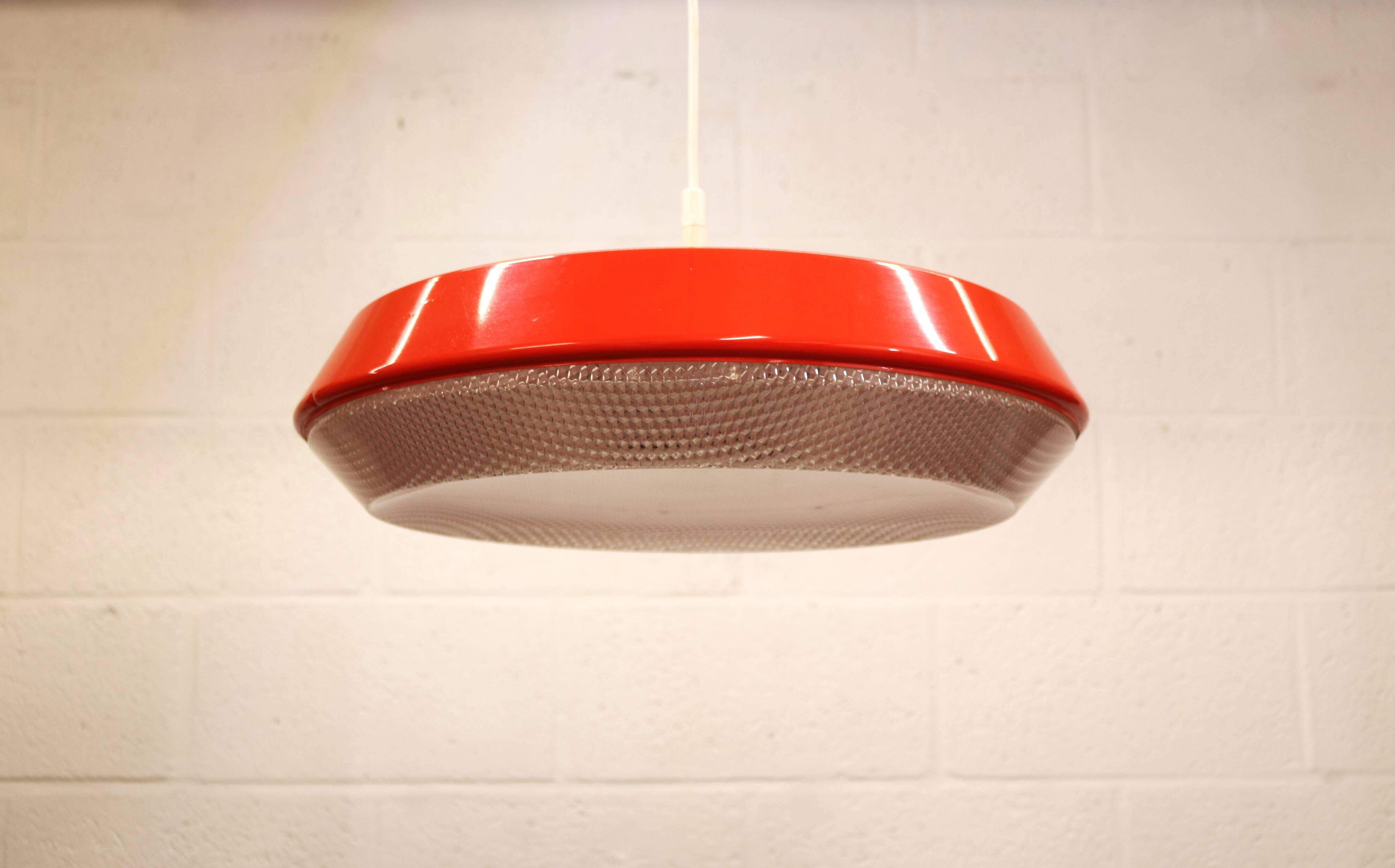 Space age plastic ufo ceiling lamp *** Massive *** Belgium Design