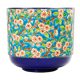 Cache-pot français art déco Longwy faience années 1940