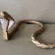 Serpent articulé en bois