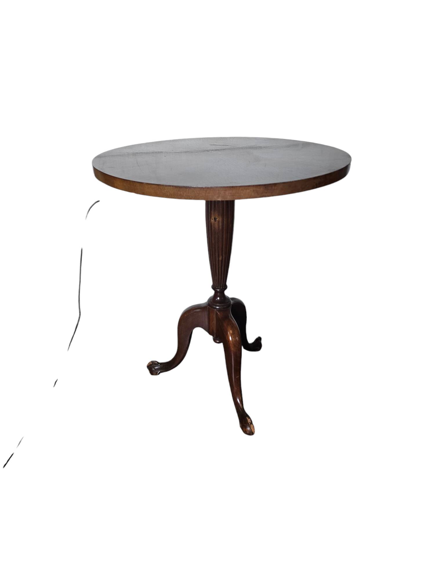 English Style Mahogany Pedestal Table