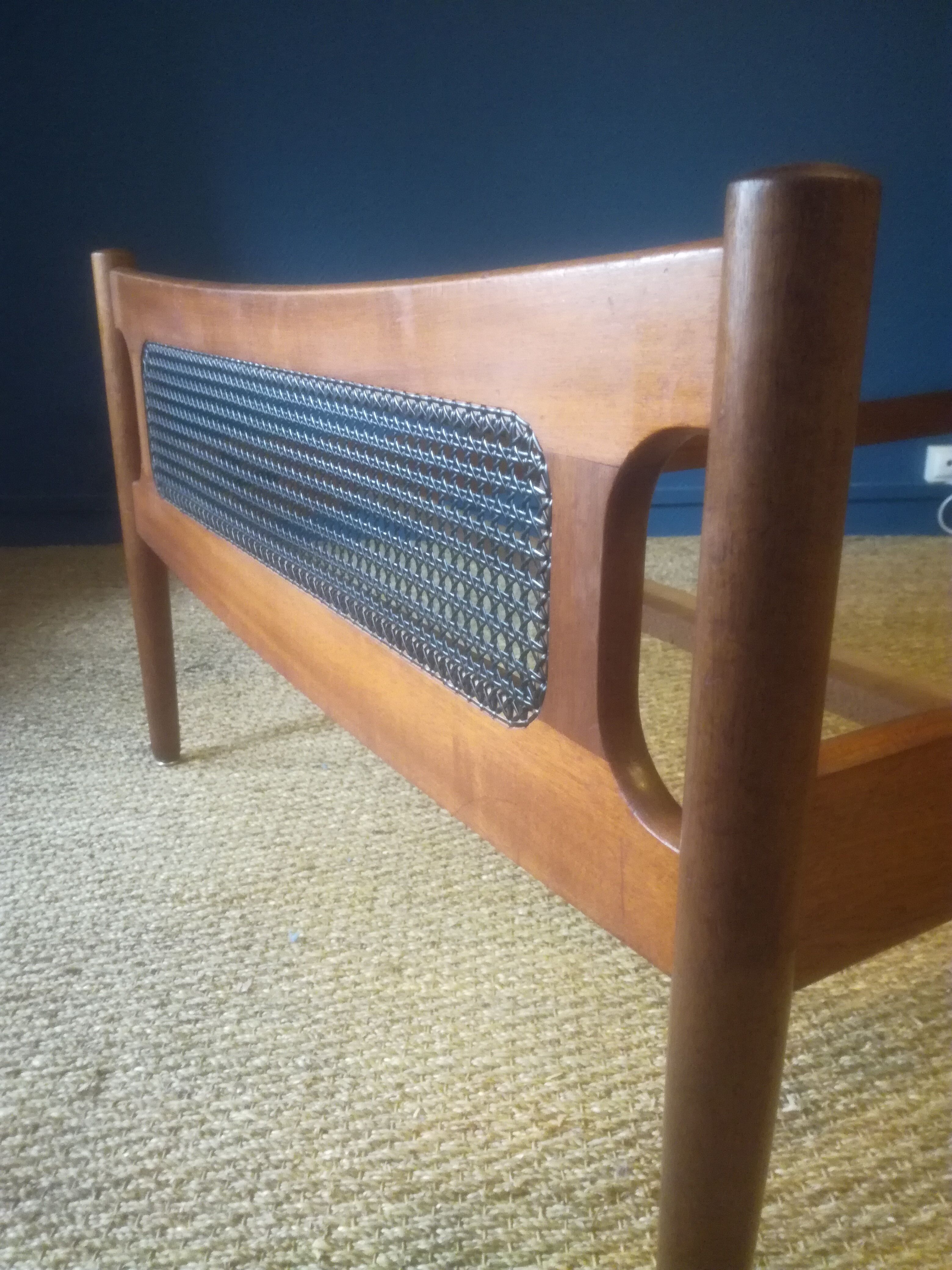 Scandinavian teak design bed