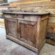 Antique buffet in solid cherry wood
