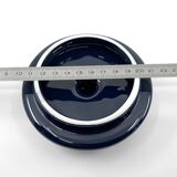 Midnight blue ceramic box/pot/tray • Sicart • Italy • Circa 60-70
