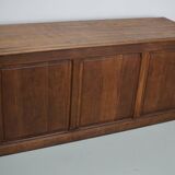 Antique French Oak Apothecary / Filing Cabinet / Kitchen Island, 1920/30s