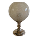 Lampe de chevet en verre de Clichy