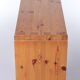 Vintage pine wood sidetable and or bench by Aksel Kjersgaard Odder Denmark