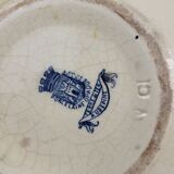 Broc de toilette en faïence de Gien modèle Aubépines