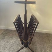 Folding magazine rack attributed to Ico Parisi-Italy from the 1950s