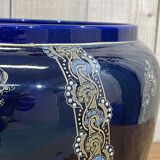 Porcelain pot cache - art deco era - Bleu de Sèvres