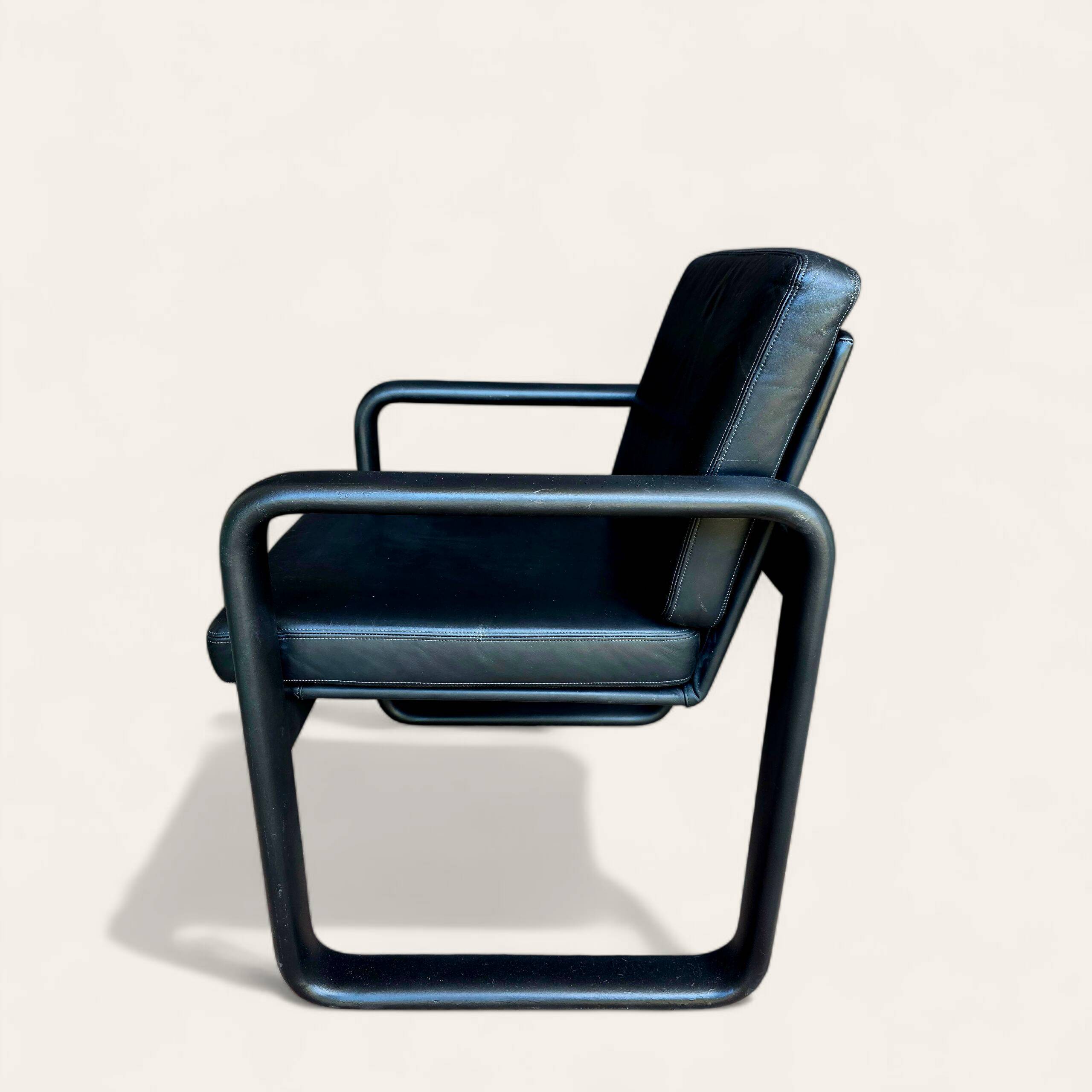 Pair of "Hombre" armchairs by Burkhard Vogtherr for Rosenthal