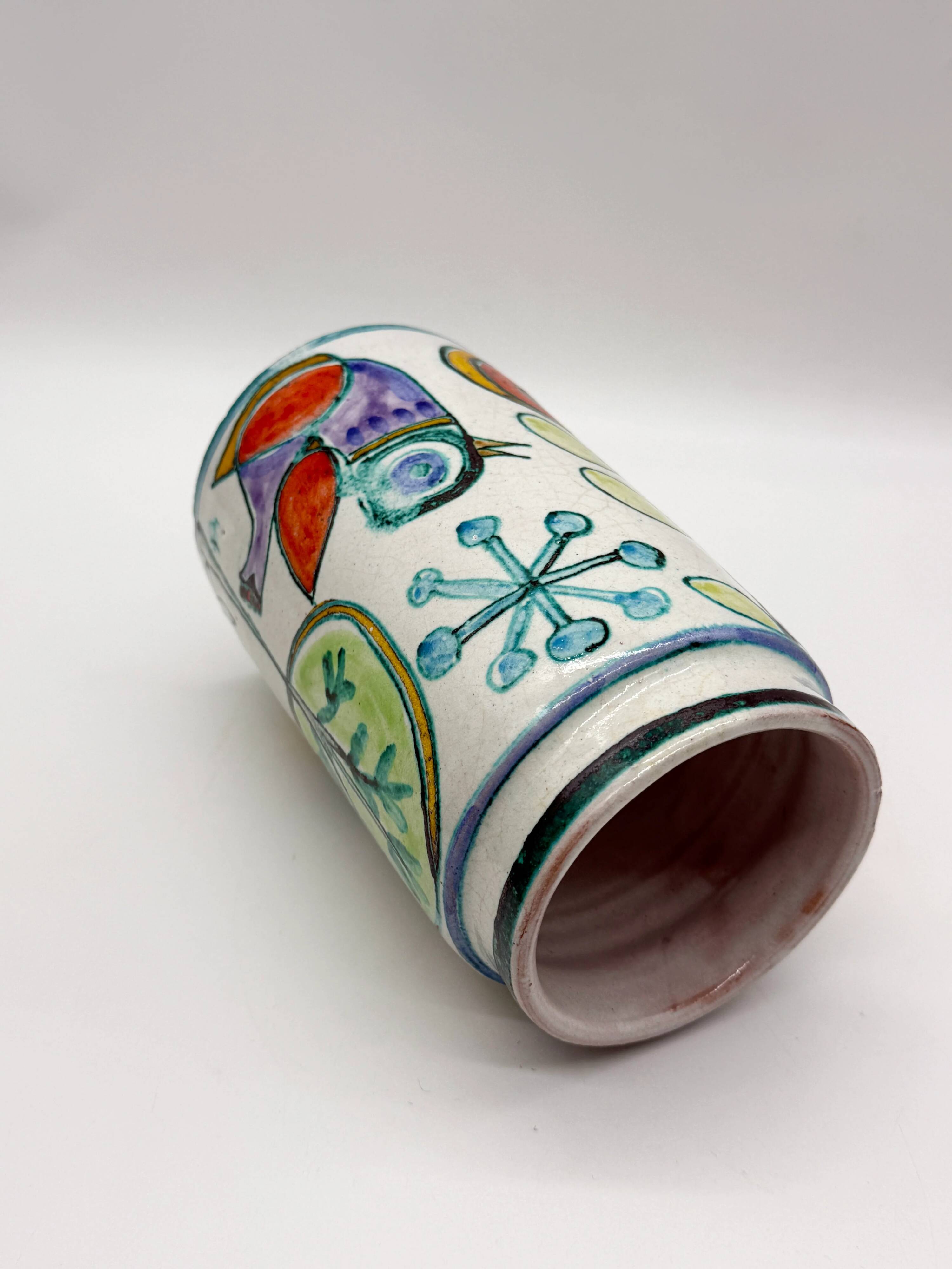 "Jardin" vase in ceramic, Ceramiche Simone, Italy 1960s