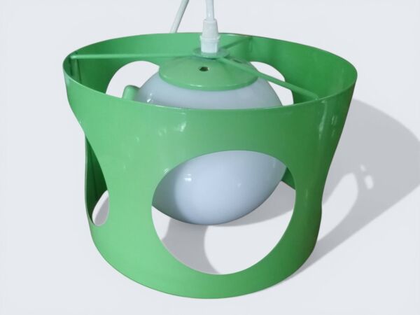 Ensemble de luminaire vintage space age Pierre Disderot - UFO & Eye Ball.
