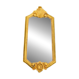 Antique mirror gilded with leaf