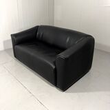 De Sede DS 47 dark brown neckleather 2-1/2 seats sofa