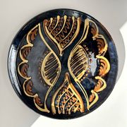 Large unique signed plate