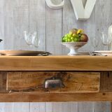 Farmhouse table 230x85cm vintage