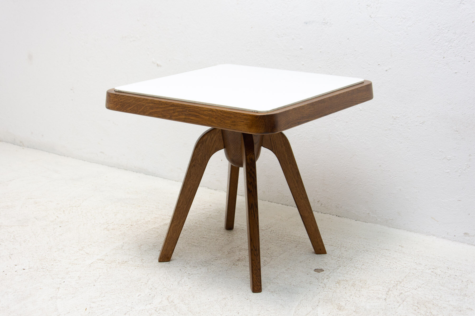 Mid century small side table or stool by Krásna Jizba, 1960´s
