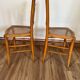 Pair of cane chairs