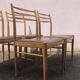 Série de 4 chaises scandinaves