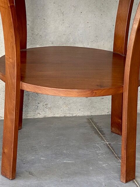 Round side table double top