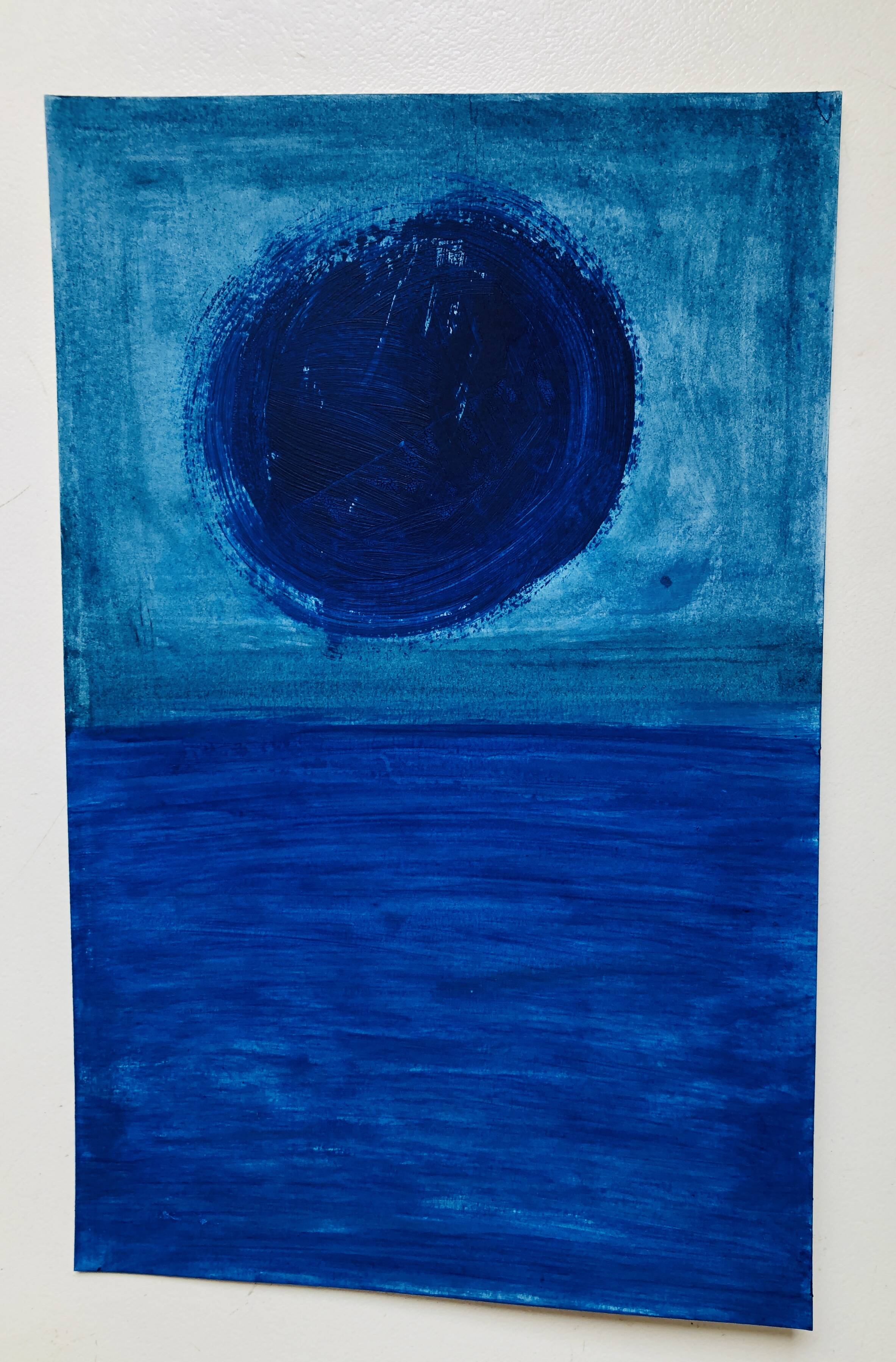 Blue table