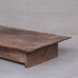 Table basse française antique en bois
