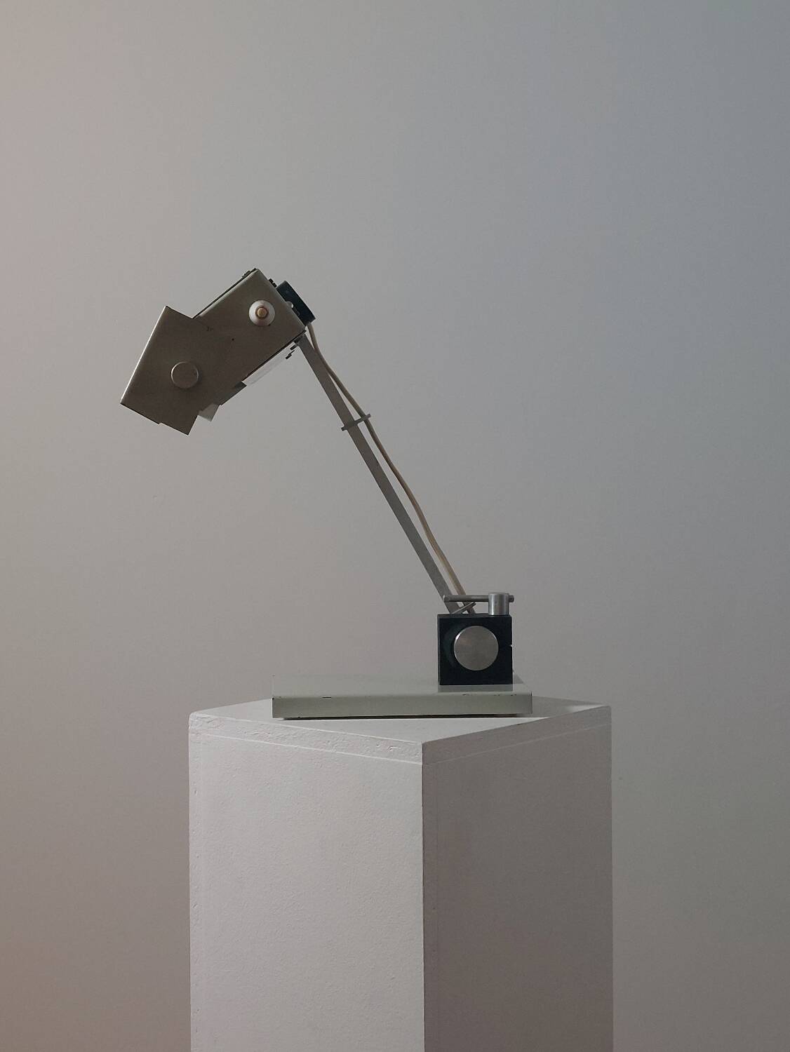XXL vintage metal desk lamp by Klaus Musinowski GDR