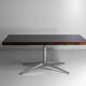 Bureau exécutif en palissandre par Florence Knoll, années 1970