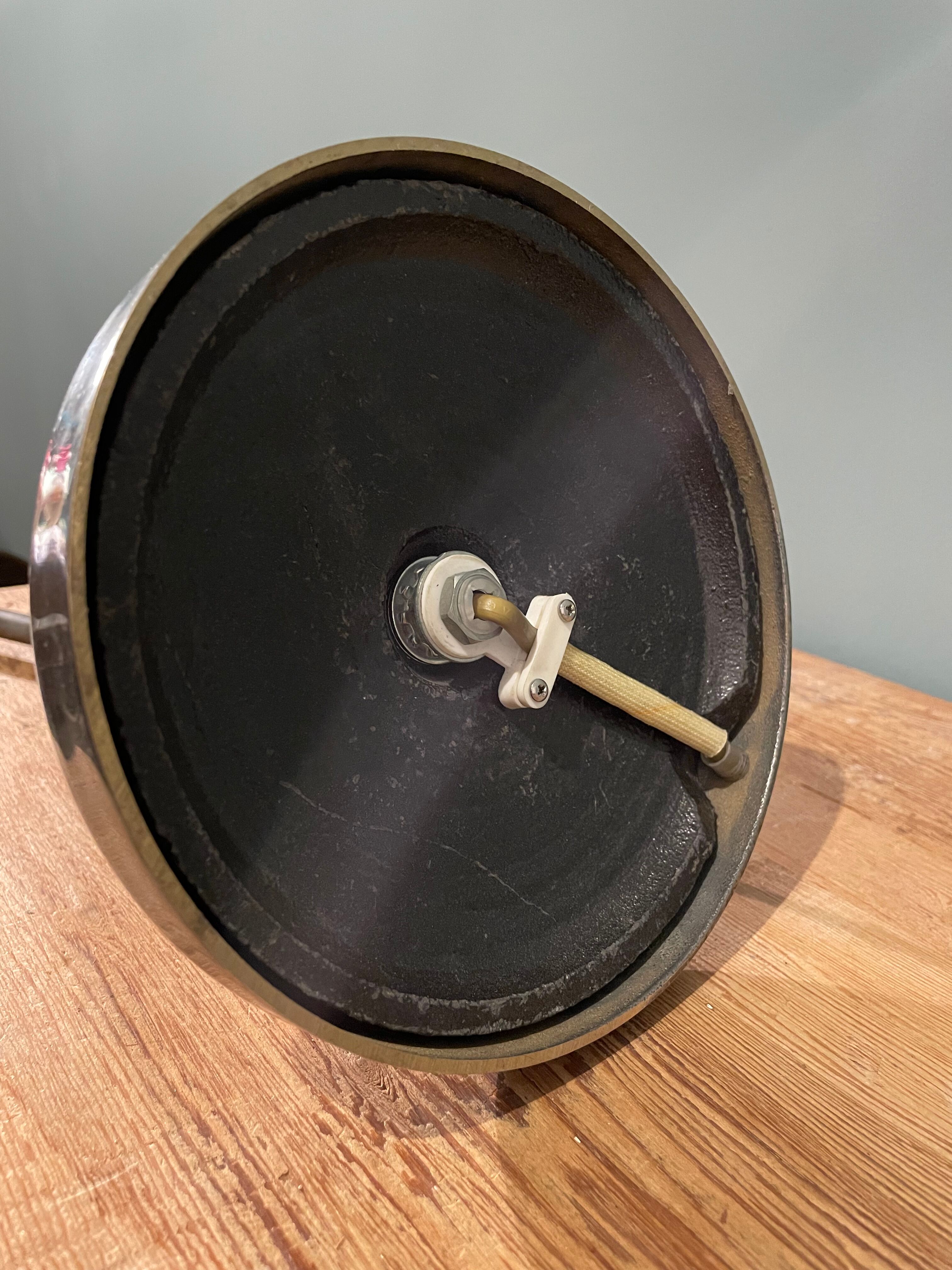 Vintage table lamp, industrial spirit