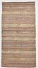 6x11 Kilim Soft Earth Tones Wool Area Kilim Rug, Handwoven Kilim,169x321 Cm
