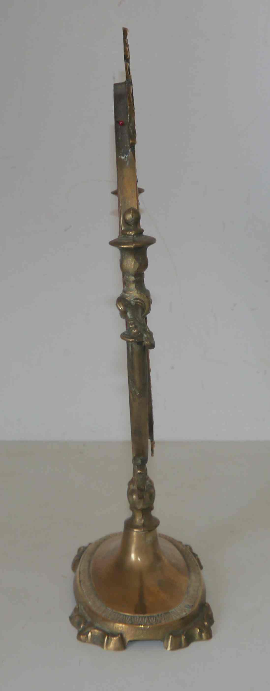 Old adjustable table mirror