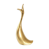 Vintage brass duck