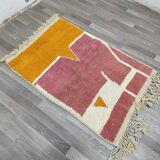 Handmade Beni Ouraine rug, size 100 x 200 cm