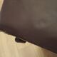 Brown leather armchair, Italian design, 1960s, production: Italy