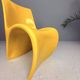 Sculptural Molded Fiberglass Chair, Europe, 1970s