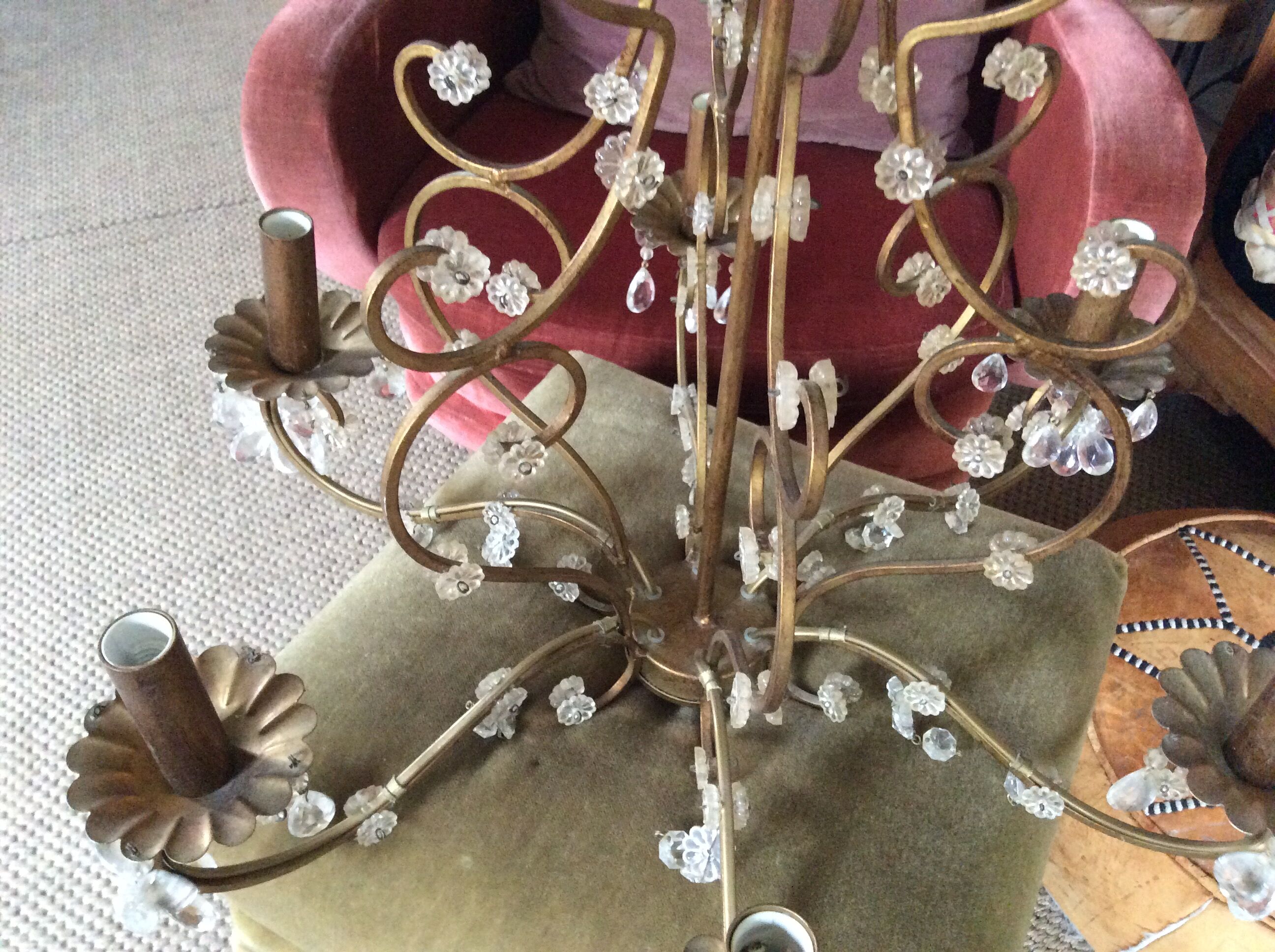 Lustre pampilles