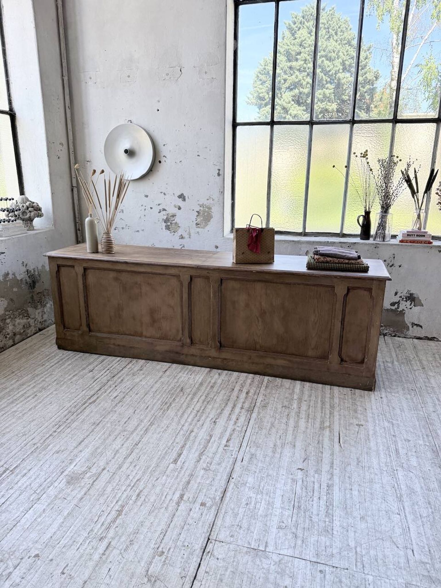 Oak workbench 250 cm XL 1950