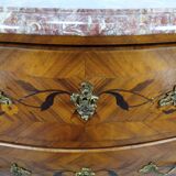 Curved chest of drawers louis XV
