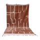 Handwoven natural wool rug 1.6/2.6 m