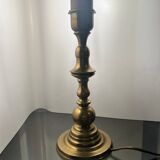 Glass lamp signed Kaelle