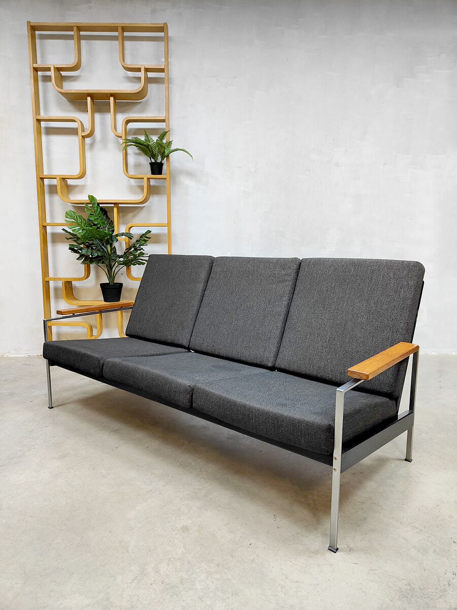 Vintage Dutch design lounge set sofa chairs bank fauteuils Rob Parry