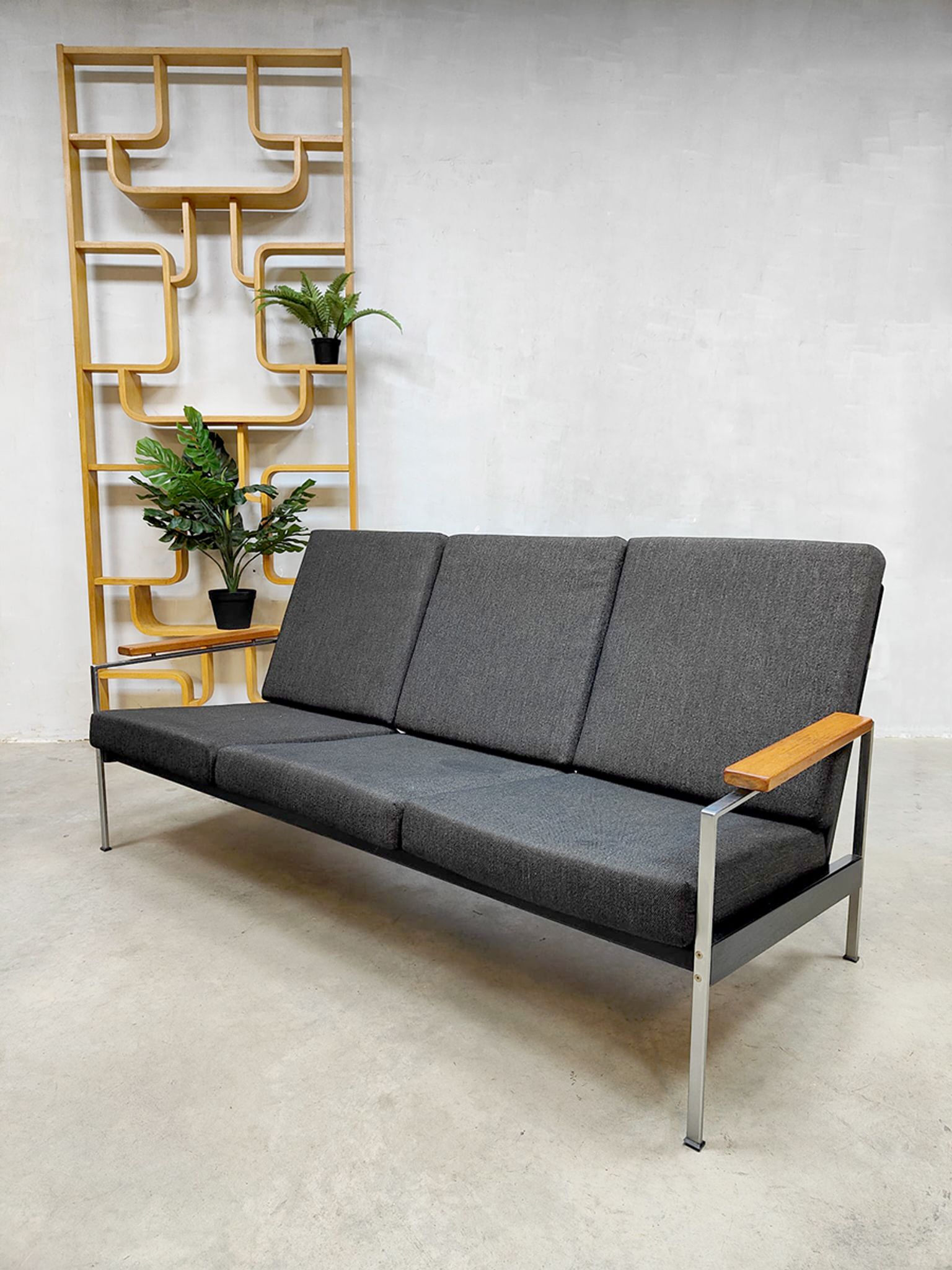 Vintage Dutch design lounge set sofa chairs bank fauteuils Rob Parry