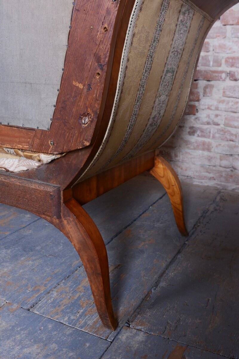 Biedermeier Cherrywood Sofa by Josef Danhauser, Austria, 1820s